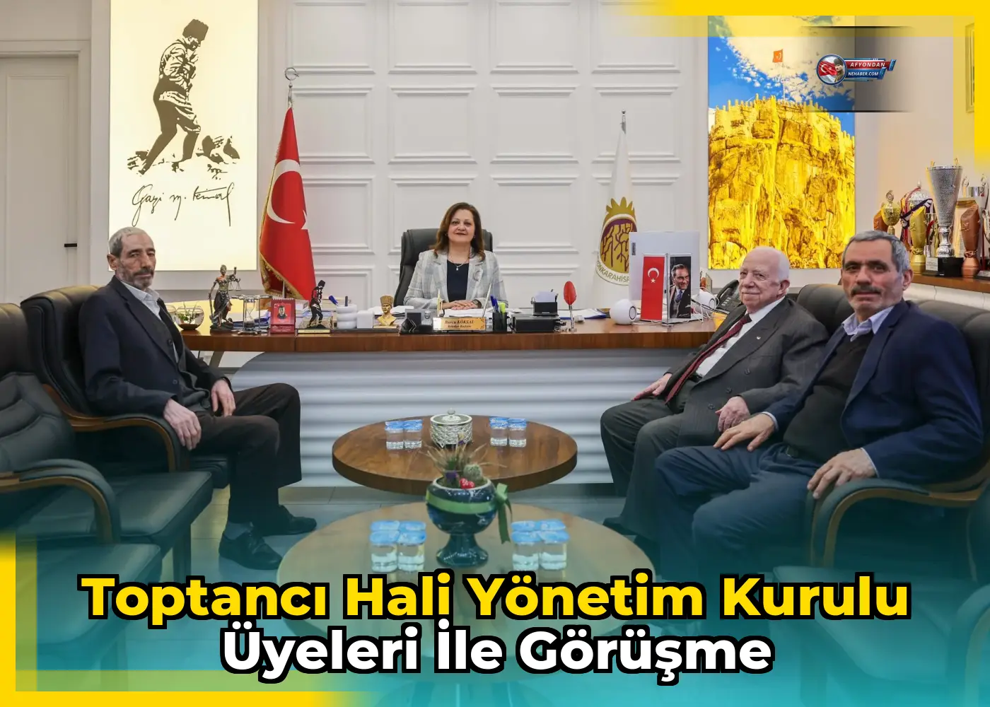 Toptancı Hali Yönetim Kurulu Üyeleri ile Görüşme