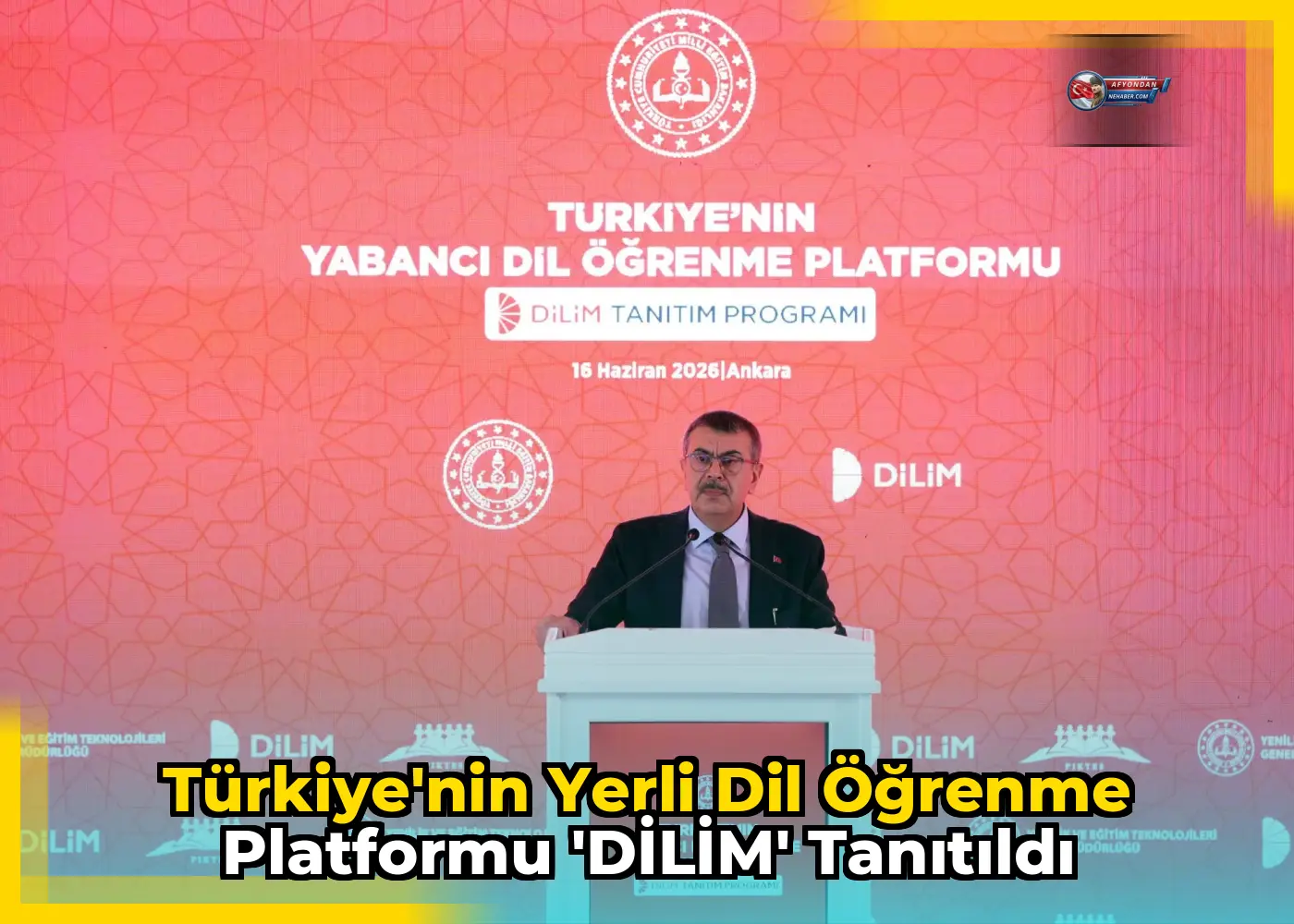 Türkiye'nin Yerli Dil Öğrenme Platformu 'DİLİM' Tanıtıldı