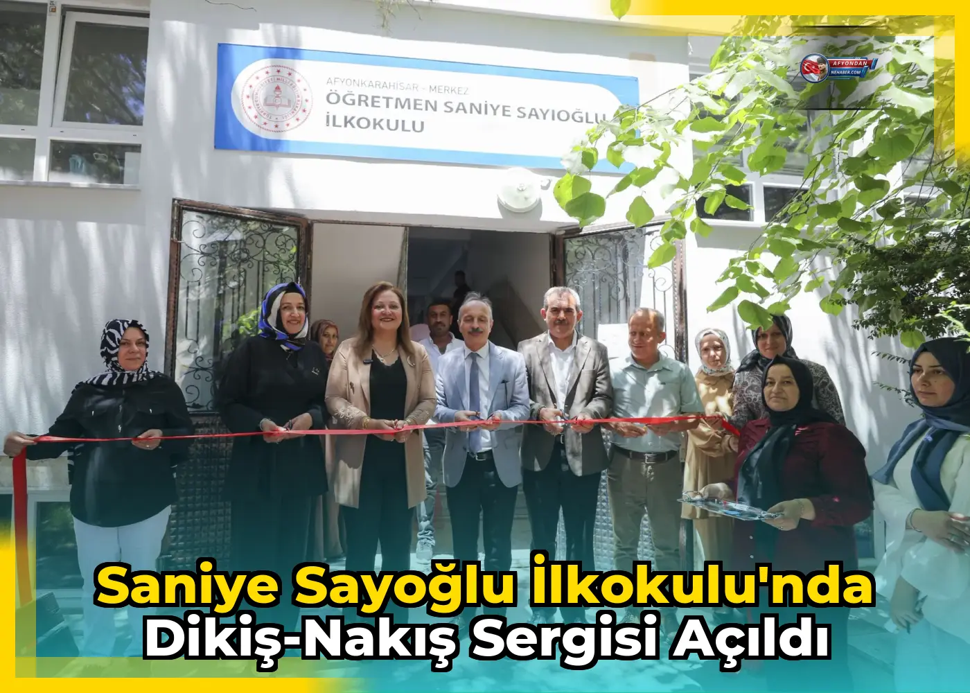 Saniye Sayoğlu İlkokulu'nda Dikiş-Nakış Sergisi Açıldı