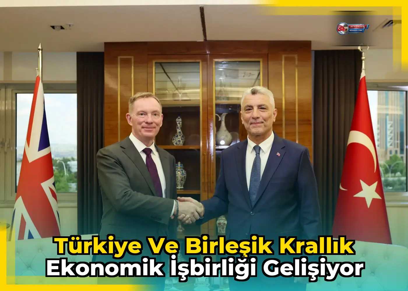 Türkiye ve Birleşik Krallık Ekonomik İşbirliği Gelişiyor