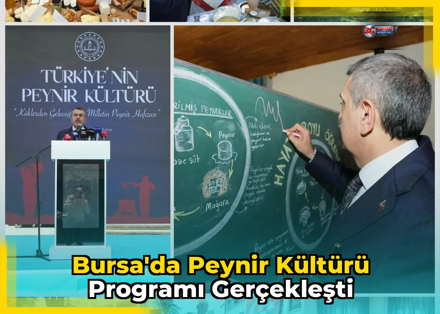 Bursa'da Peynir Kültürü Programı Gerçekleşti