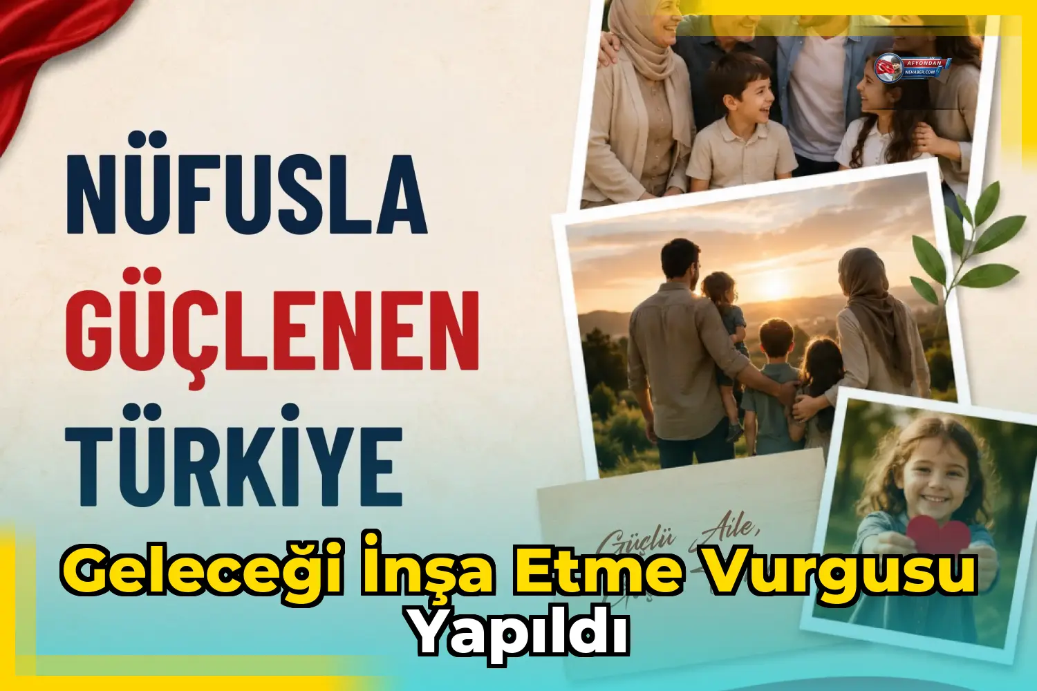 Geleceği inşa etme vurgusu yapıldı