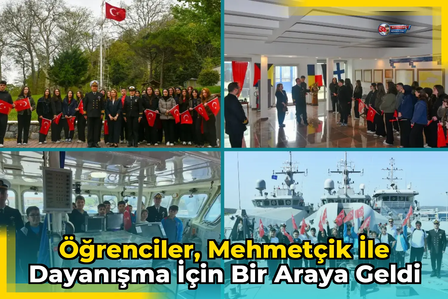 Öğrenciler, Mehmetçik ile Dayanışma İçin Bir Araya Geldi