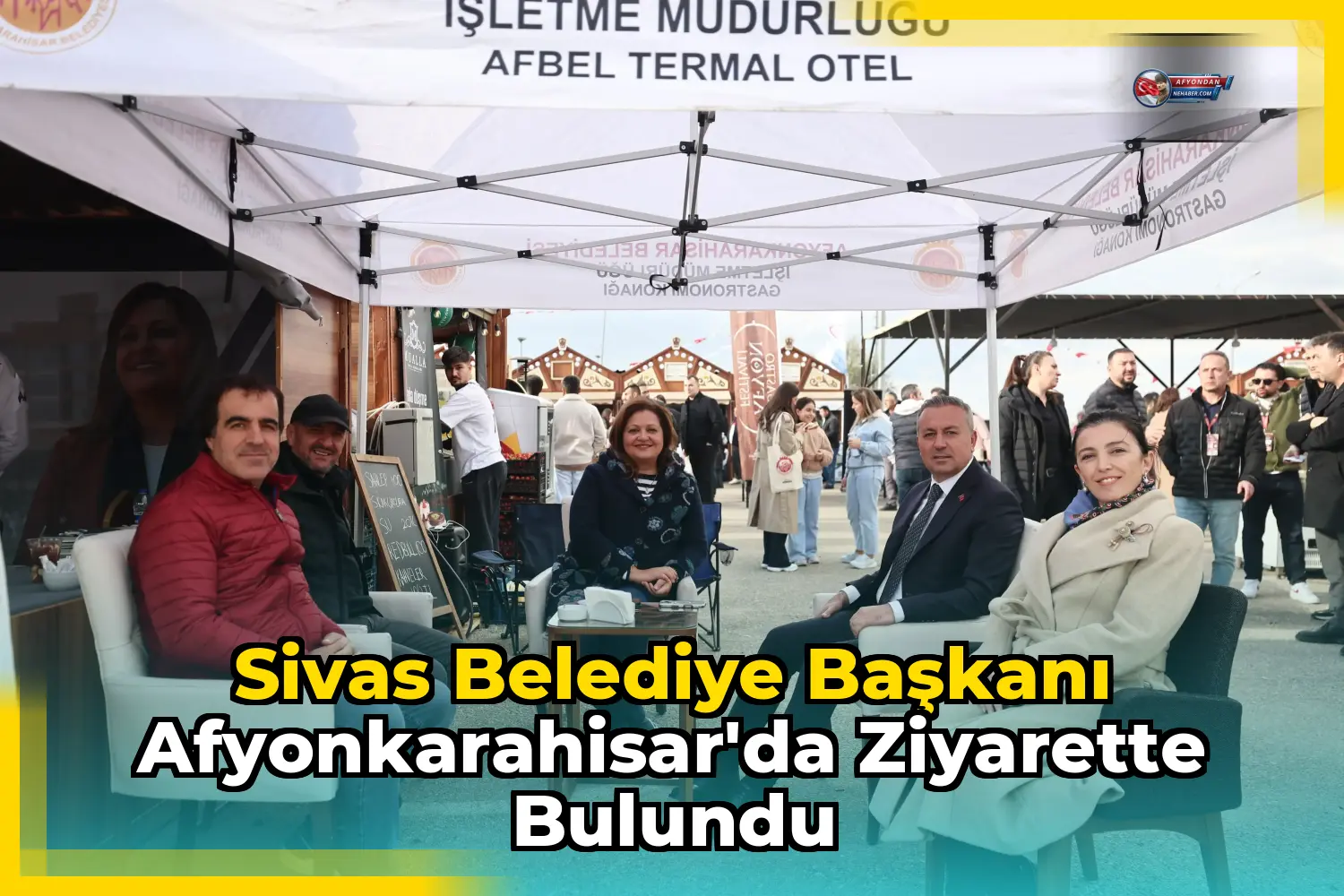 Sivas Belediye Başkanı Afyonkarahisar'da Ziyarette Bulundu