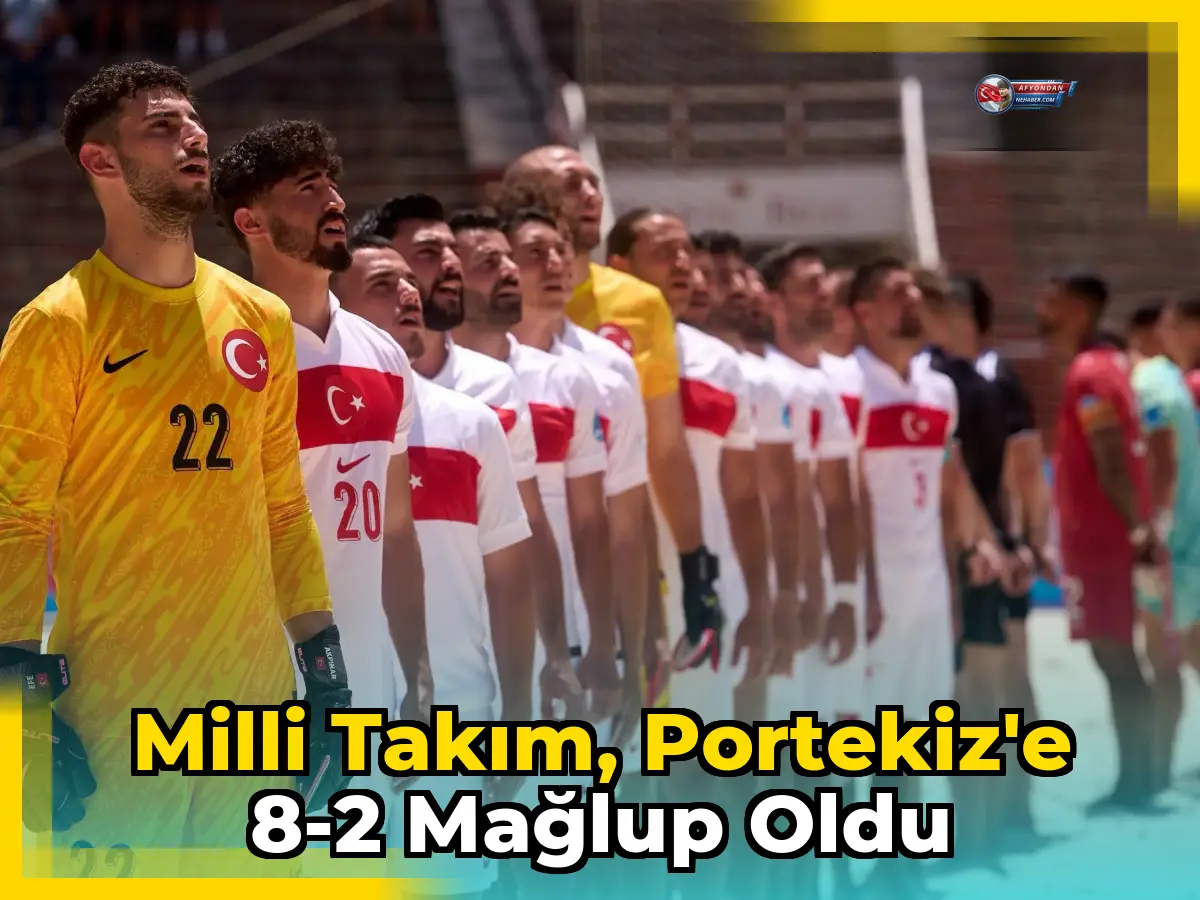 Milli Takım, Portekiz'e 8-2 mağlup oldu