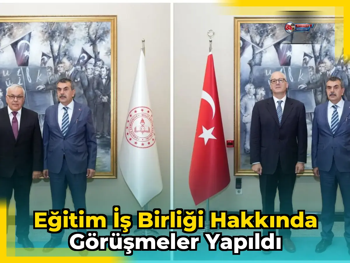 Eğitim iş birliği hakkında görüşmeler yapıldı