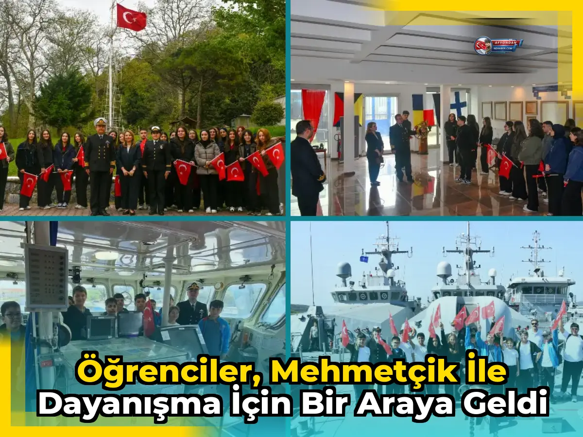 Öğrenciler, Mehmetçik ile Dayanışma İçin Bir Araya Geldi