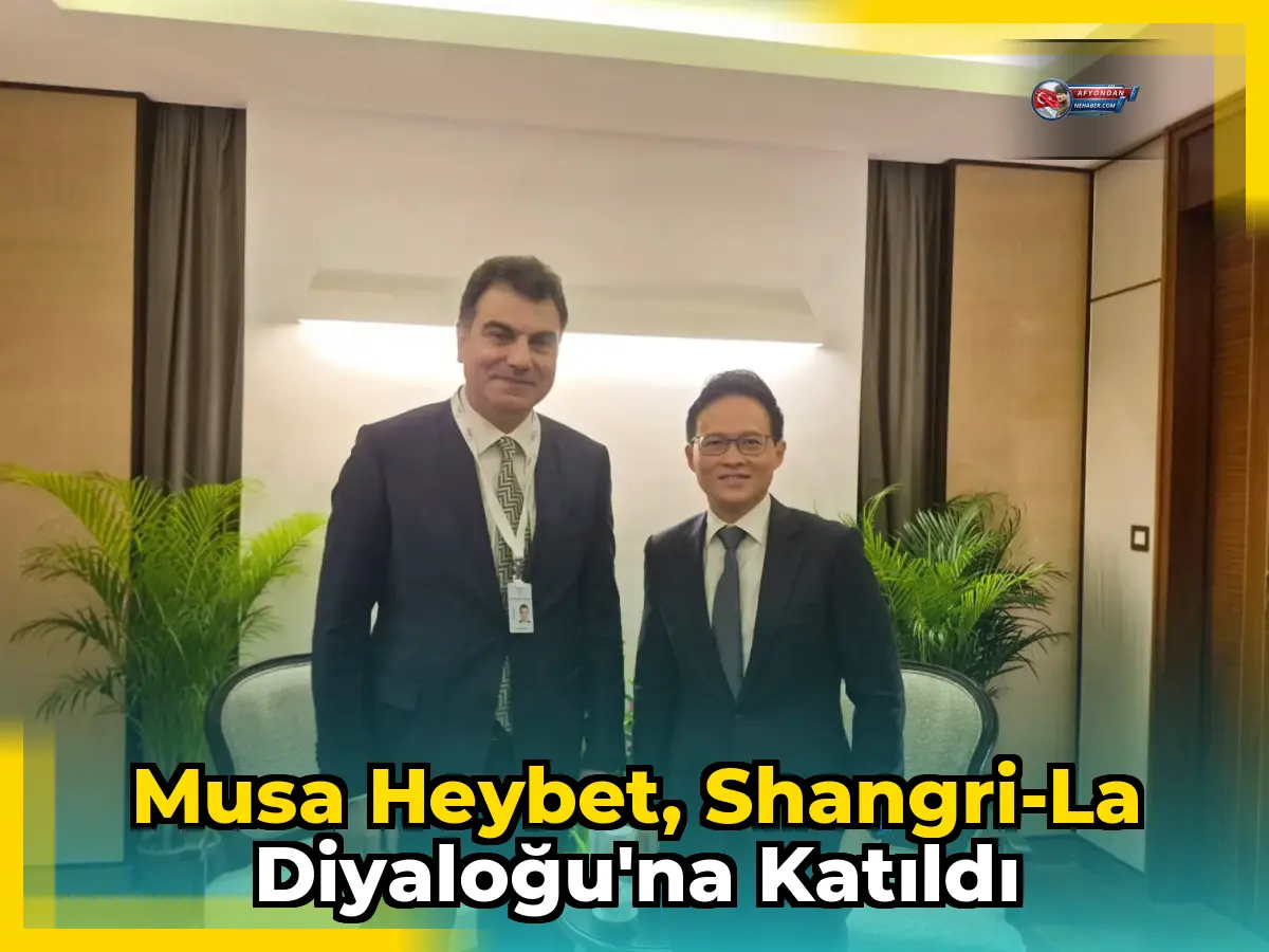 Musa Heybet, Shangri-La Diyaloğu'na Katıldı