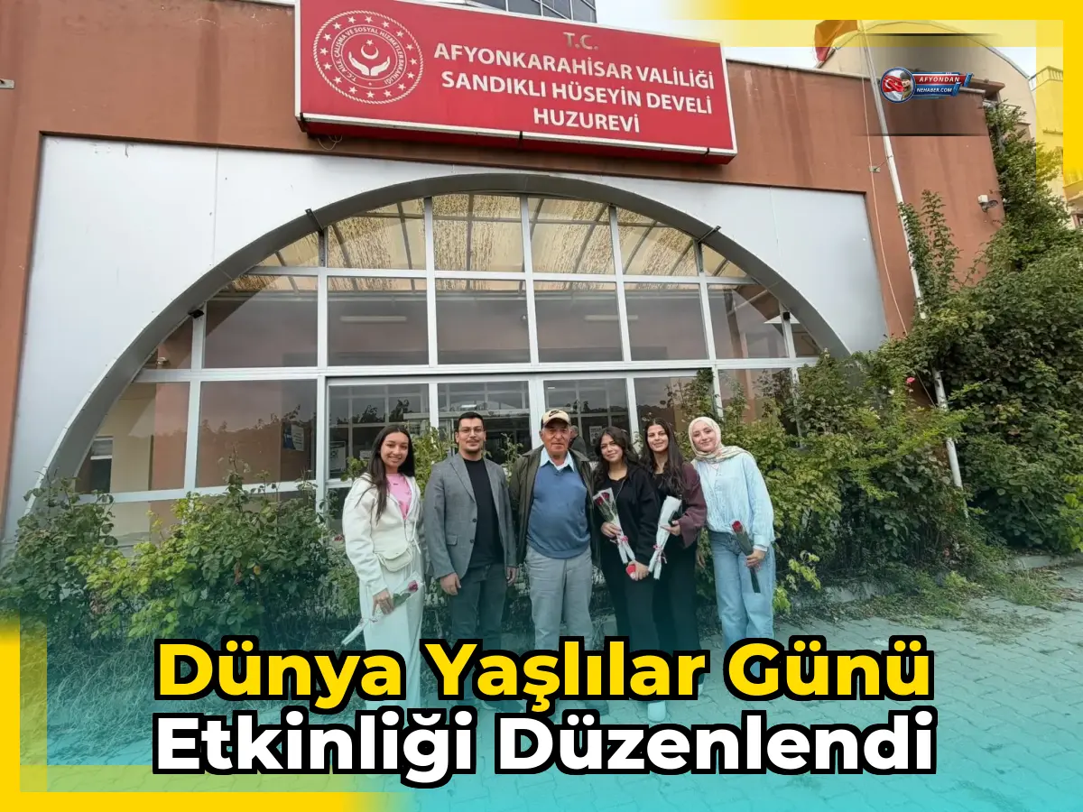 Dünya Yaşlılar Günü Etkinliği Düzenlendi