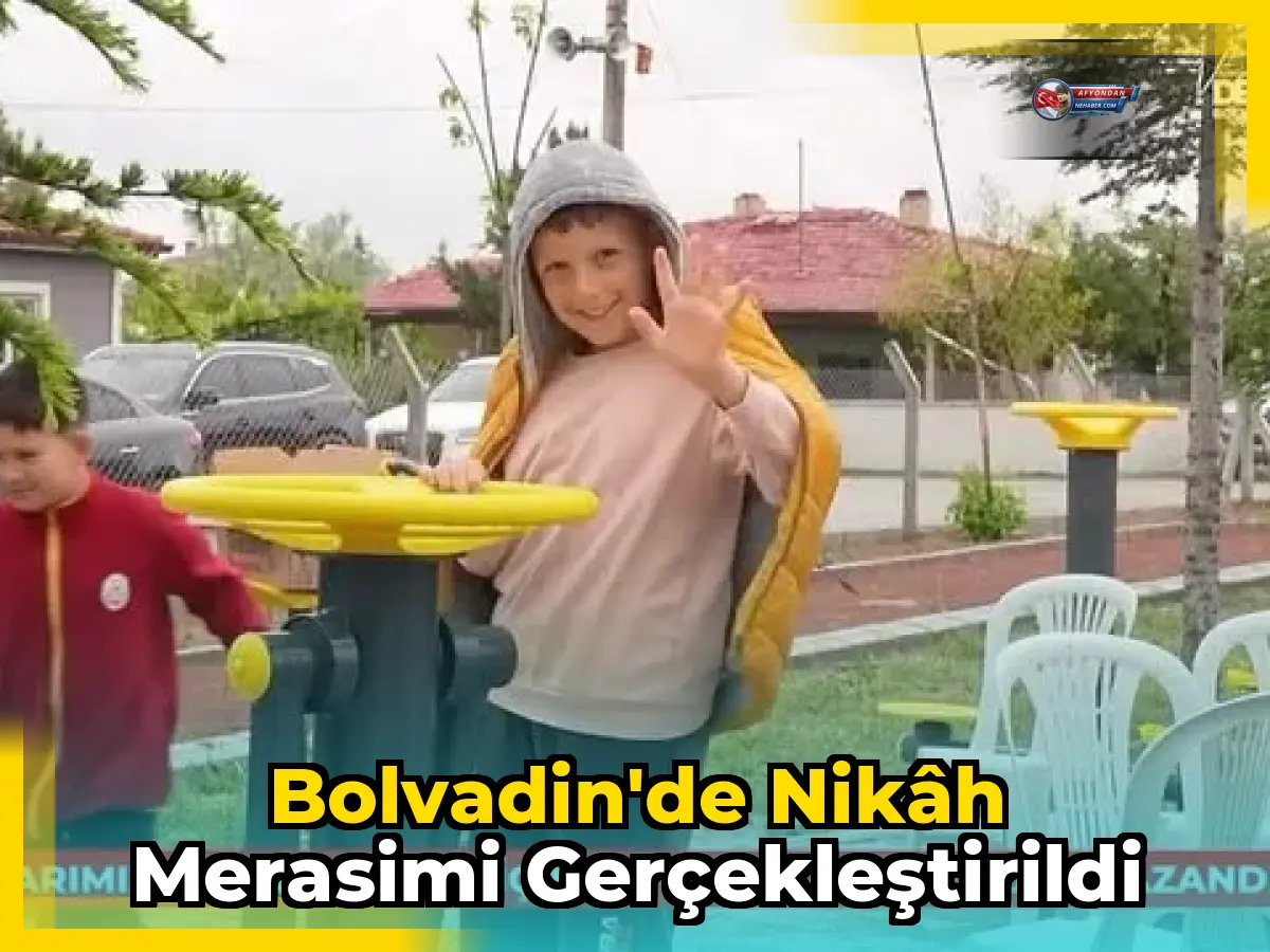 Bolvadin'de nikâh merasimi gerçekleştirildi