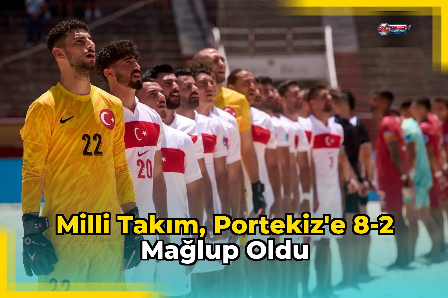 Milli Takım, Portekiz'e 8-2 mağlup oldu