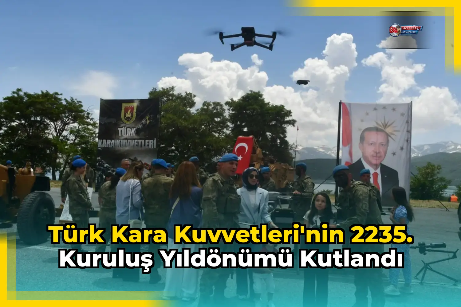 Türk Kara Kuvvetleri'nin 2235. Kuruluş Yıldönümü Kutlandı