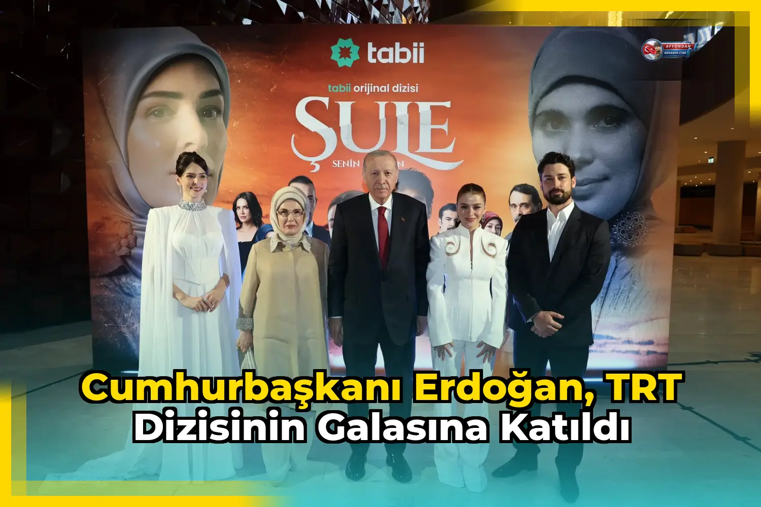 Cumhurbaşkanı Erdoğan, TRT dizisinin galasına katıldı