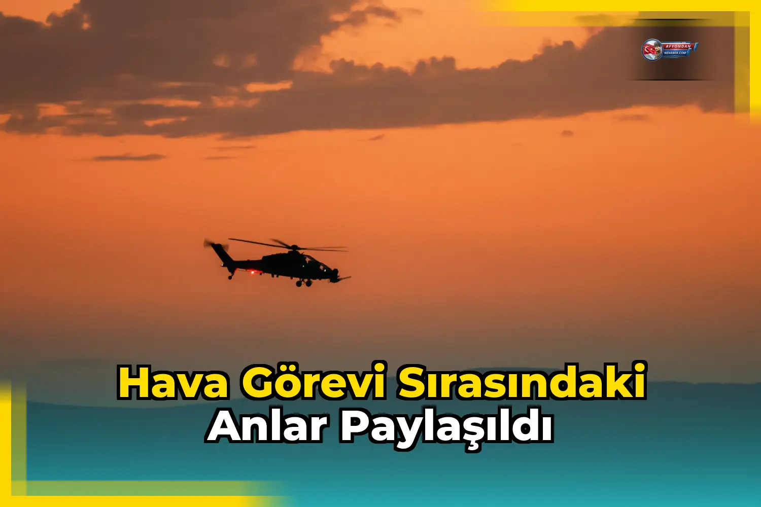 Hava Görevi Sırasındaki Anlar Paylaşıldı