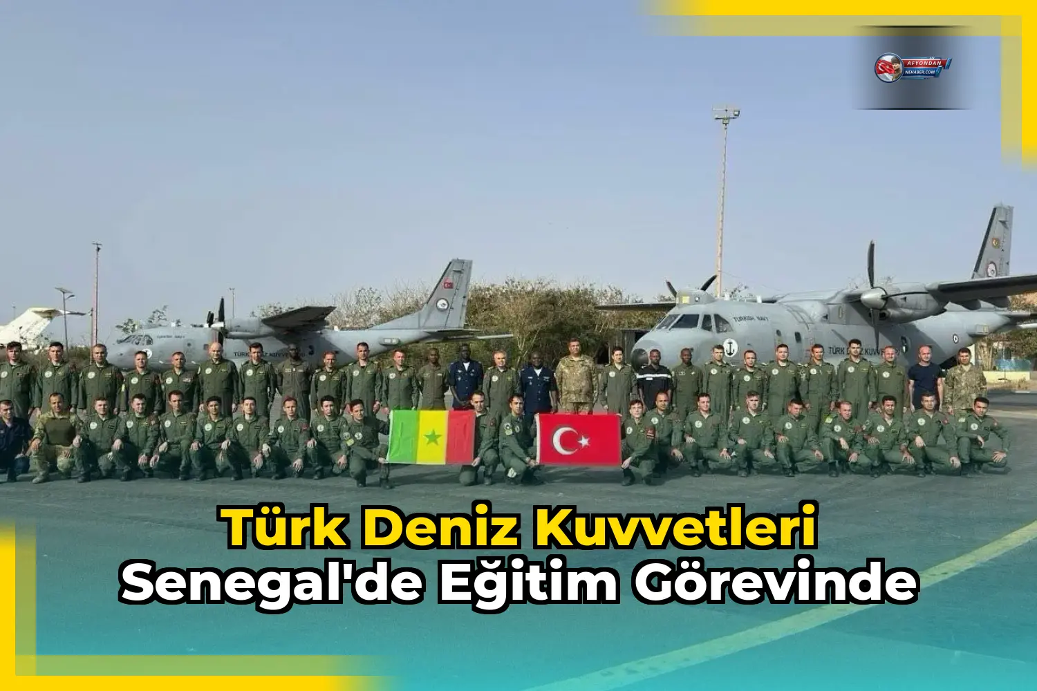 Türk Deniz Kuvvetleri Senegal'de Eğitim Görevinde