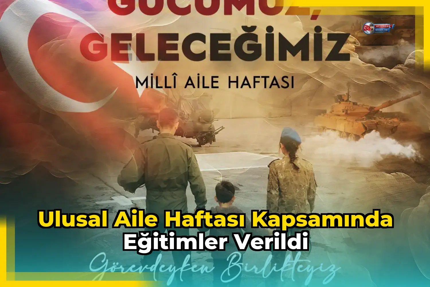 Ulusal Aile Haftası kapsamında eğitimler verildi