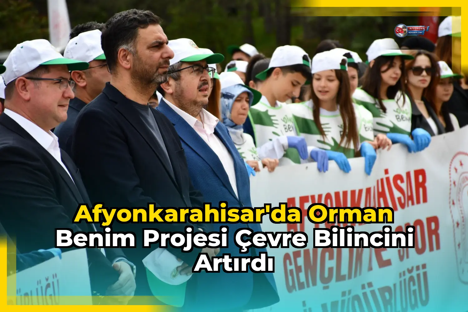 Afyonkarahisar'da Orman Benim Projesi Çevre Bilincini Artırdı