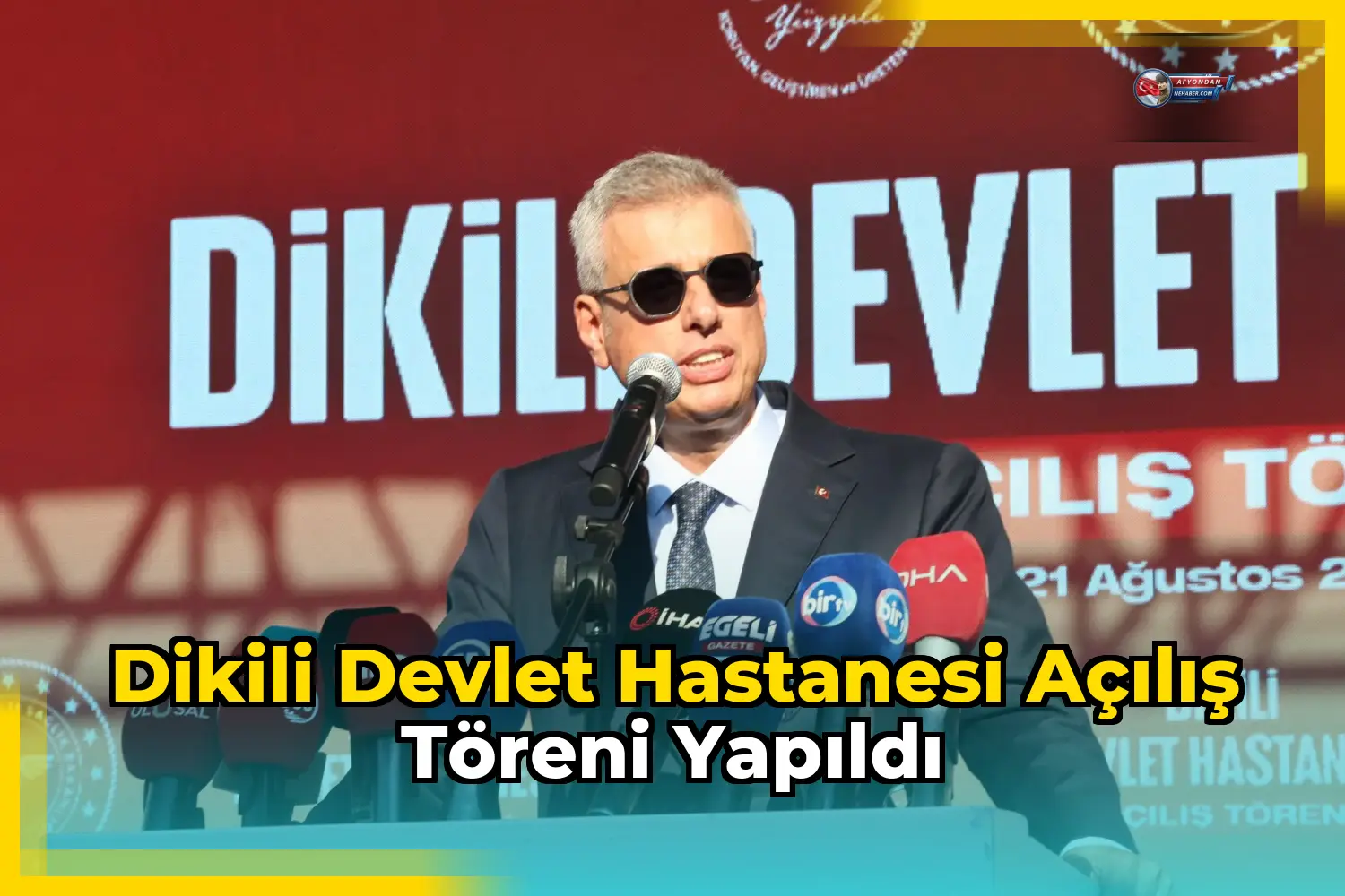 Dikili Devlet Hastanesi Açılış Töreni Yapıldı