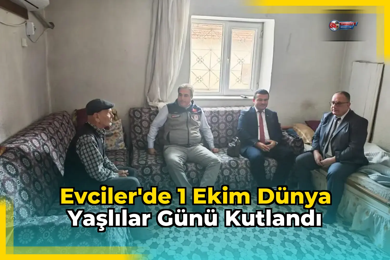 Evciler'de 1 Ekim Dünya Yaşlılar Günü Kutlandı