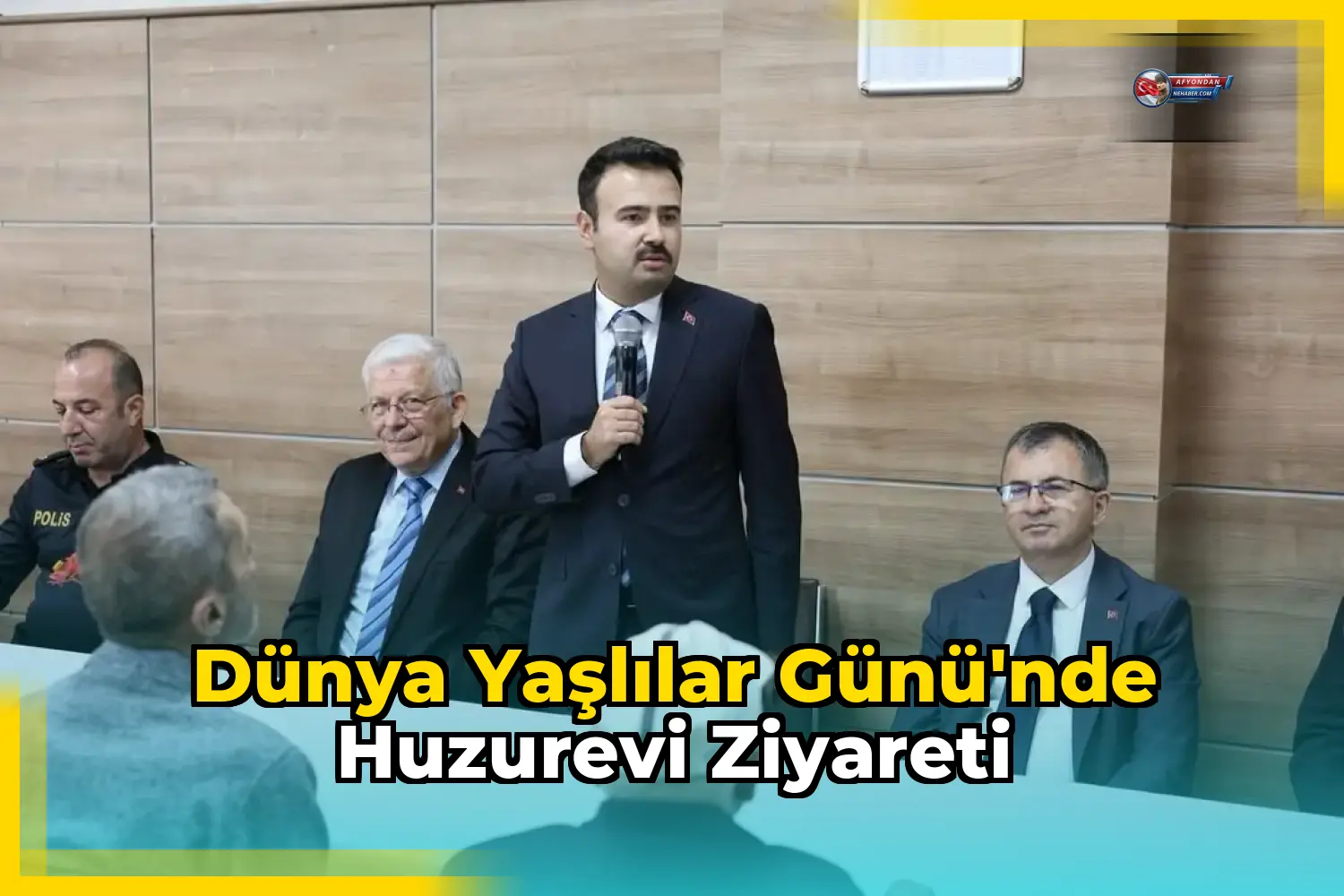 Dünya Yaşlılar Günü'nde Huzurevi Ziyareti