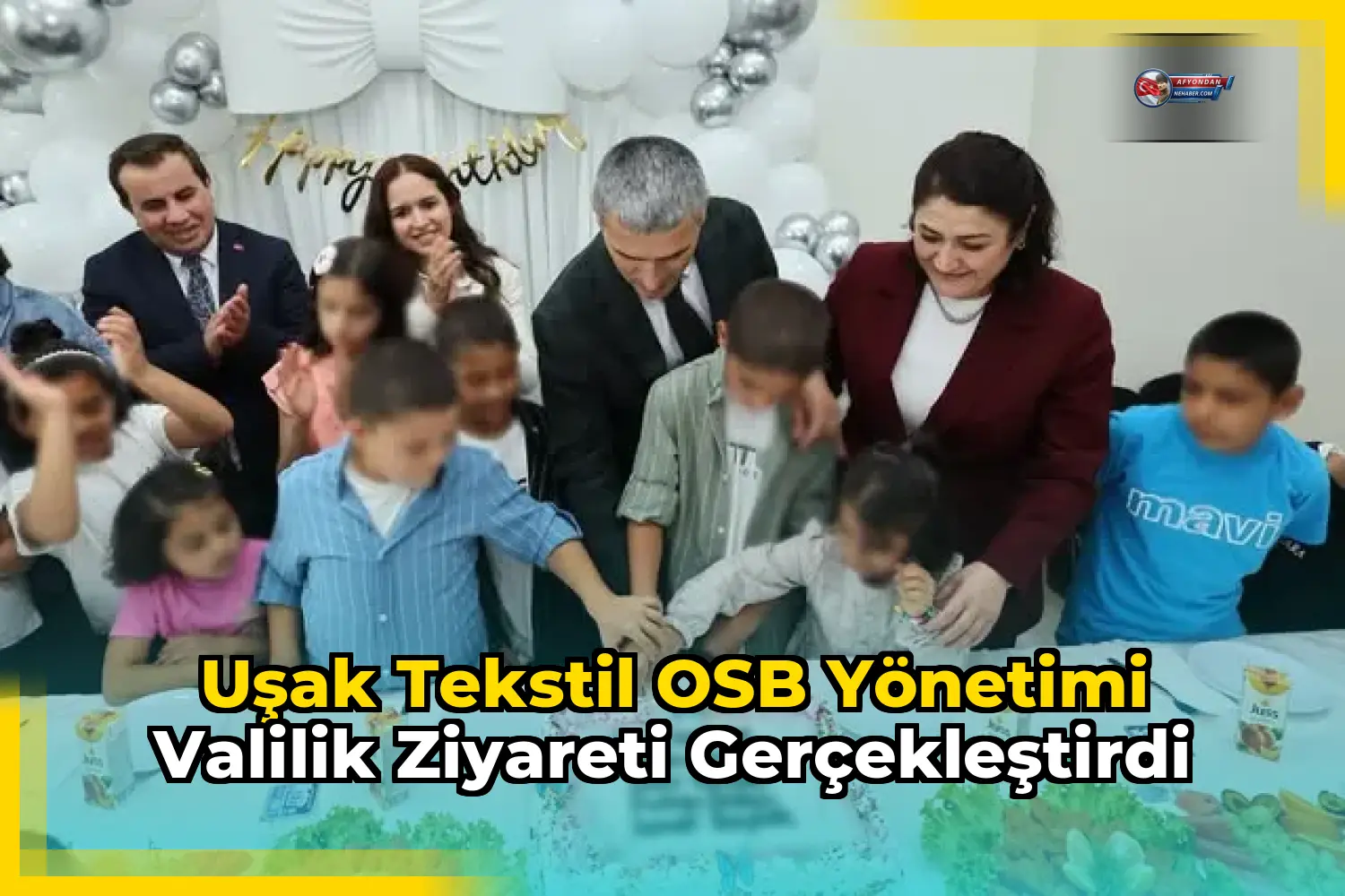 Uşak Tekstil OSB Yönetimi Valilik Ziyareti Gerçekleştirdi