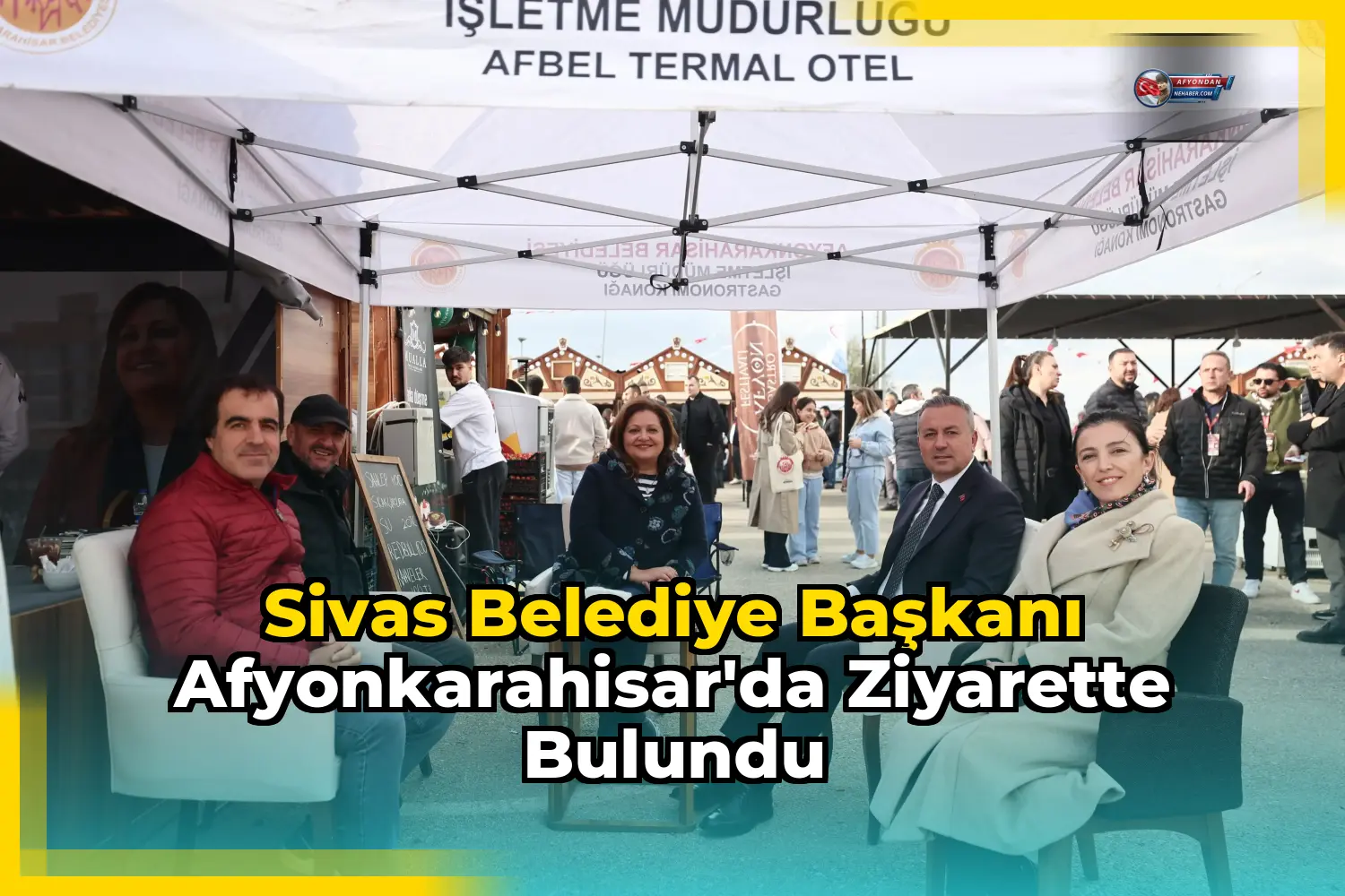 Sivas Belediye Başkanı Afyonkarahisar'da Ziyarette Bulundu