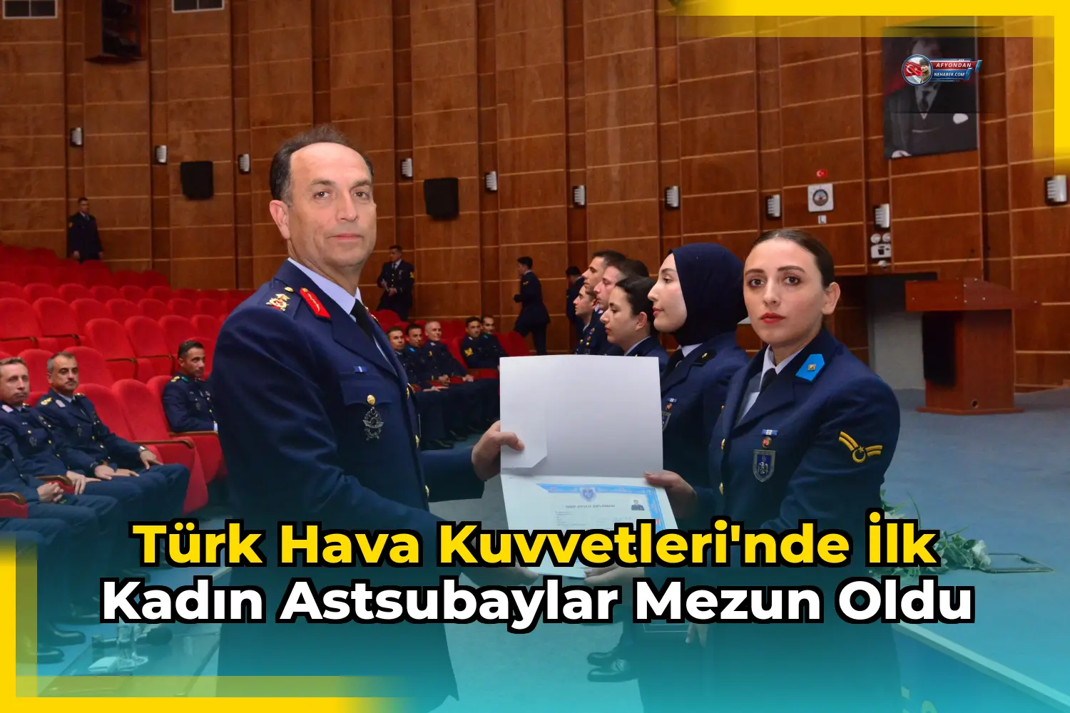 Türk Hava Kuvvetleri'nde ilk kadın astsubaylar mezun oldu
