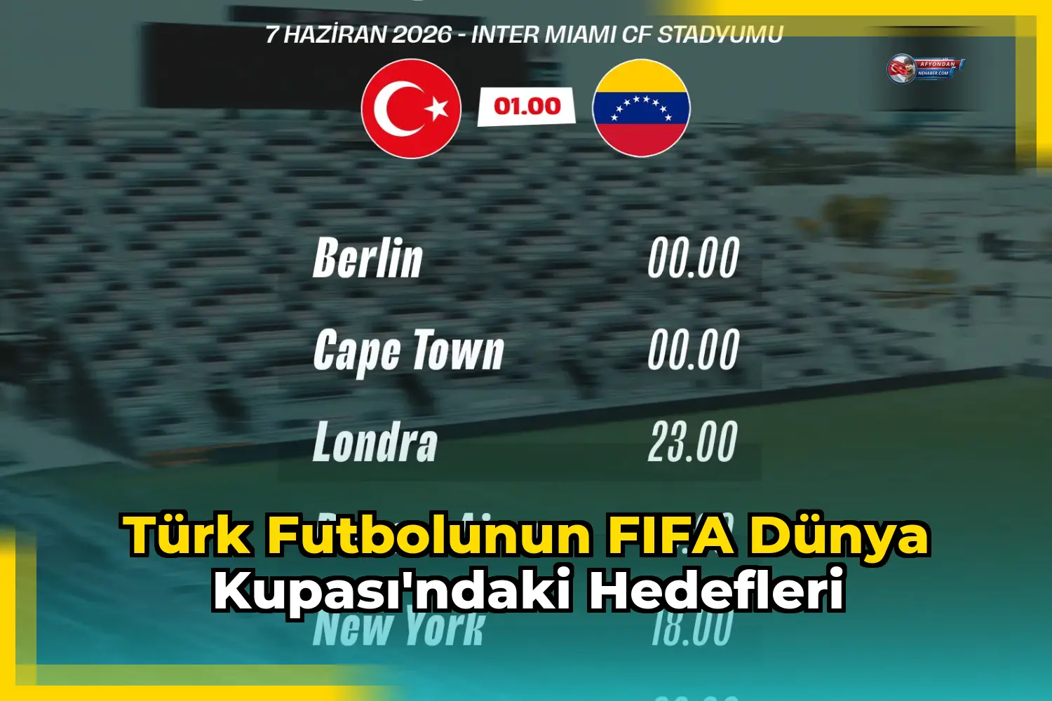 Türk futbolunun FIFA Dünya Kupası'ndaki hedefleri