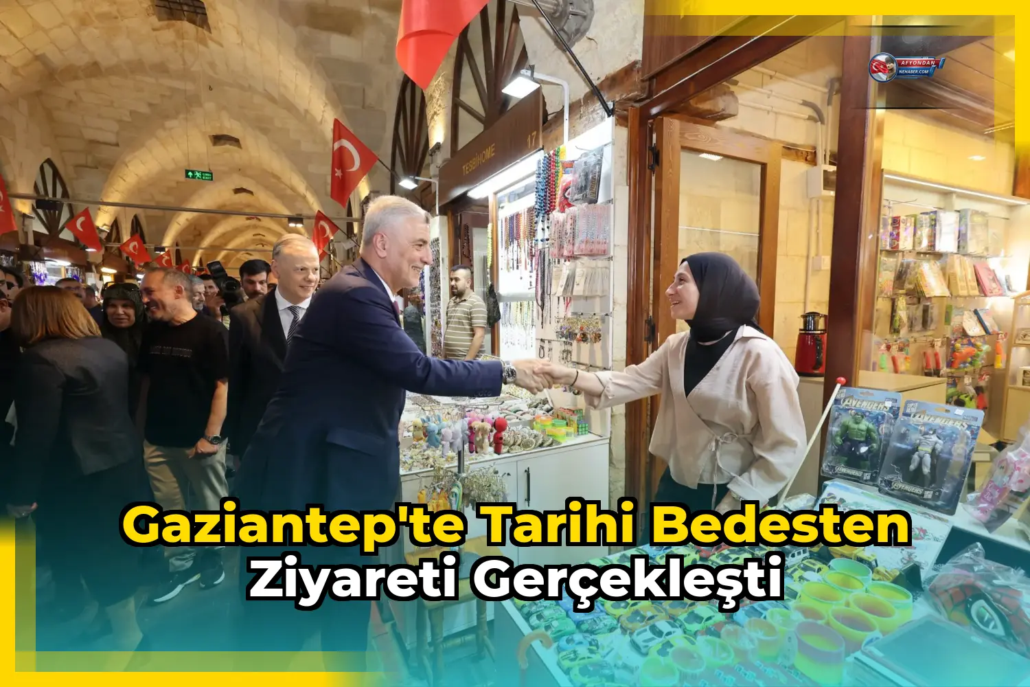 Gaziantep'te Tarihi Bedesten Ziyareti Gerçekleşti