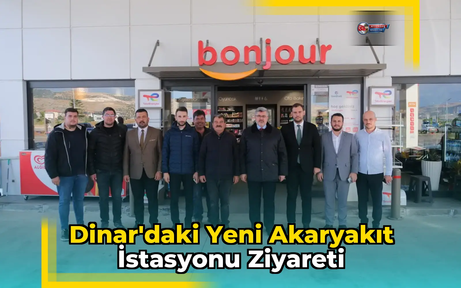 Dinar'daki Yeni Akaryakıt İstasyonu Ziyareti