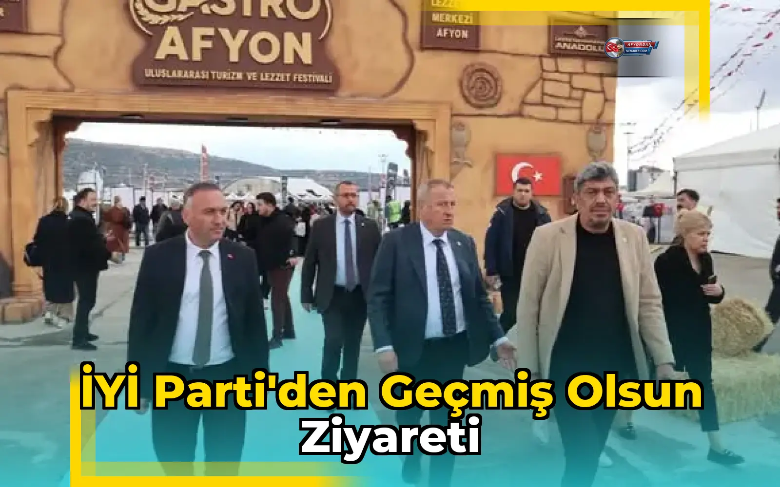 İYİ Parti'den Geçmiş Olsun Ziyareti