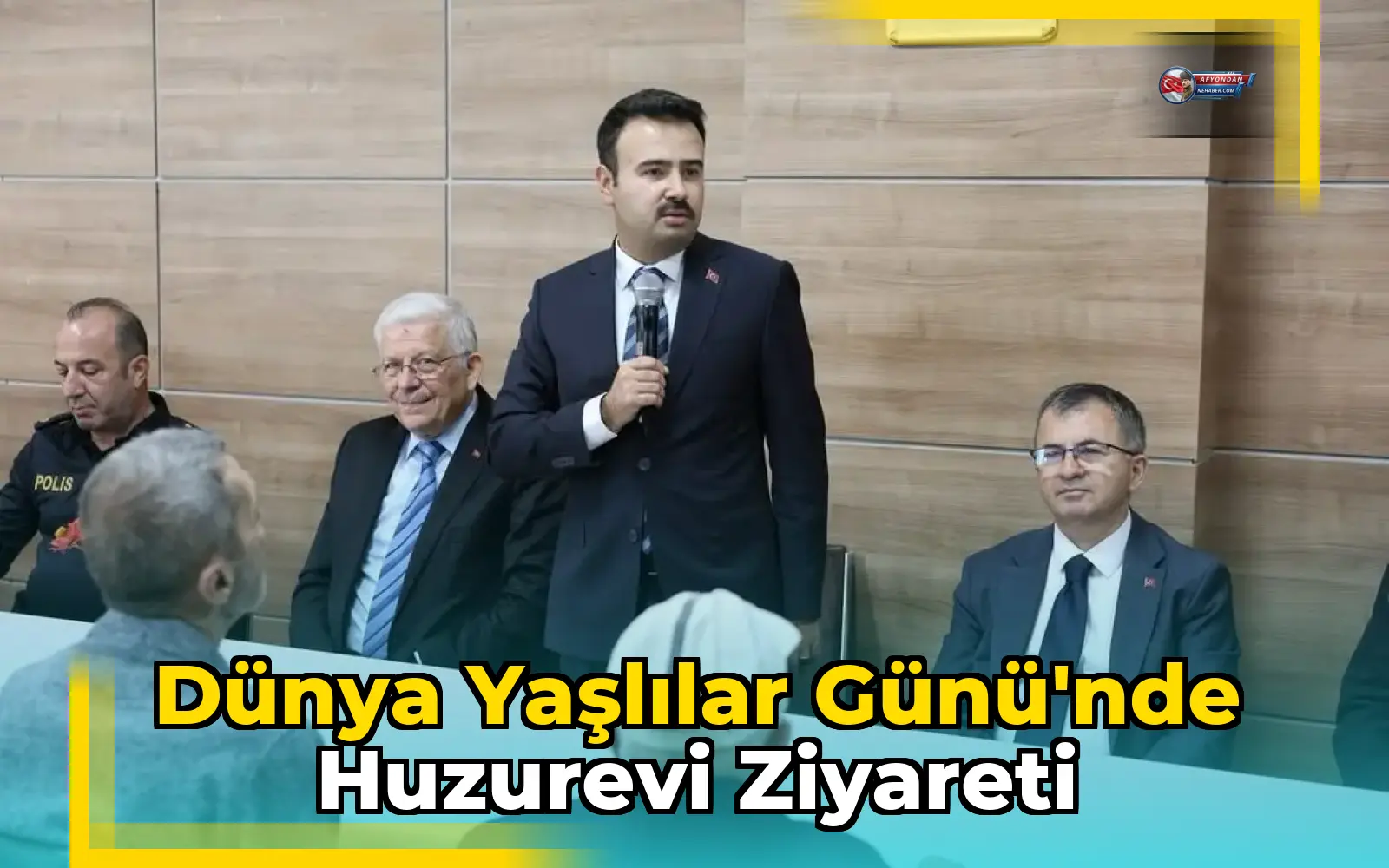 Dünya Yaşlılar Günü'nde Huzurevi Ziyareti