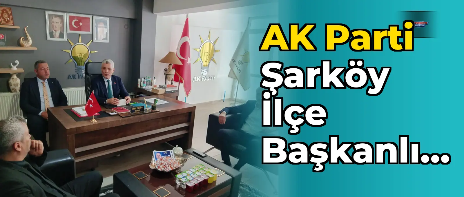 AK Parti Şarköy İlçe Başkanlığı ziyareti gerçekleşti