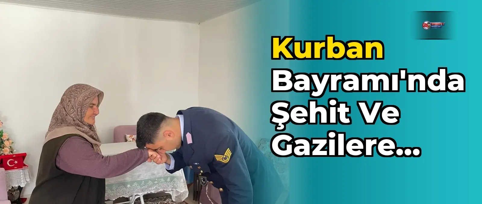 Kurban Bayramı'nda şehit ve gazilere ziyaret
