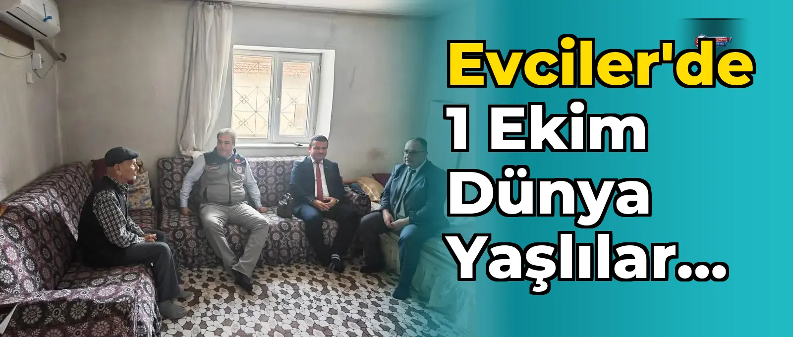 Evciler'de 1 Ekim Dünya Yaşlılar Günü Kutlandı
